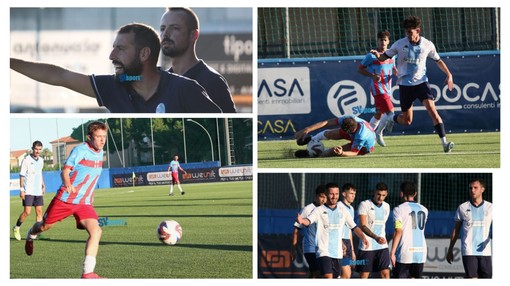 Calcio, Pietra Ligure - Molassana 4-1. Gli scatti del successo di Coppa per i biancolesti (FOTOGALLERY)