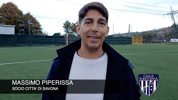 Calcio, Città di Savona. La prima sconfitta brucia a Massimo Piperissa: &quot;Meritavamo anche la vittoria, senza guardalinee è facile cadere in errore&quot; (VIDEO)