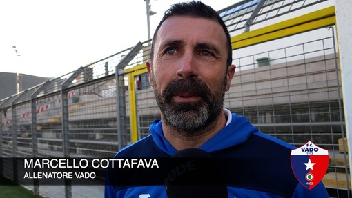 Calcio, Vado. Cottafava commenta la goleada di Albenga: &quot;Gara surreale. Il mio rapporto con il  presidente Tarabotto? Io sono sereno&quot; (VIDEO)