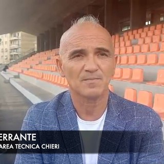 Calcio, Chieri. Marco Ferrante non boccia i torinesi dopo la sconfitta di Vado: &quot;Gara cambiata dopo il loro vantaggio, il nostro obiettivo passa per altri campi&quot; (VIDEO)