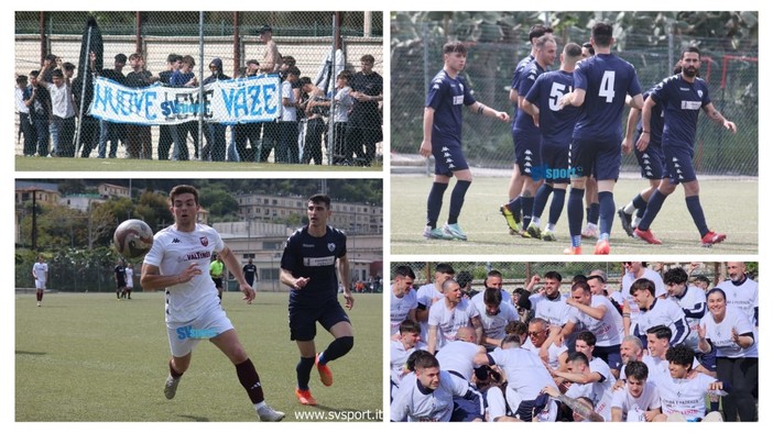 Calcio. L'ultimo sigillo per il Celle Varazze. Gli scatti del 2-2 contro il Ventimiglia (FOTOGALLERY)