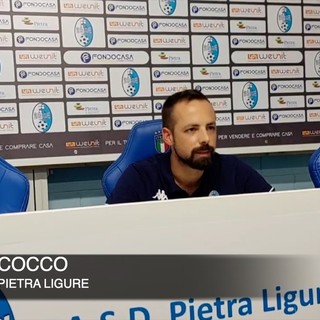 Calcio, Pietra Ligure. Biancocelesti camaleontici contro l'Albaro. Cocco: &quot;Per vincere serviva compattezza&quot; (VIDEO)