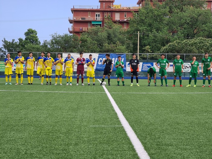 Calcio, Juniores. La Fezzanese passa al Merlo (tra le polemiche) grazie al rigore di Tartarini. Ceriale eliminato