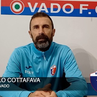 Calcio, Vado. Mister Cottafava vede i rossoblu in crescita in vista del match con la Sanremese: &quot;Stiamo uniformando il nostro livello prestazionale&quot; (VIDEO)