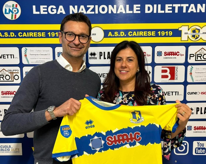 Calcio, Cairese. C'è un nuovo vicepresidente per i gialloblu