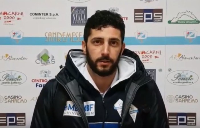 Calcio, Albissola. Prova convincente a Sanremo anche per Alessio Cargiolli: &quot;Finalmente una buona prova anche in trasferta&quot; (VIDEO)