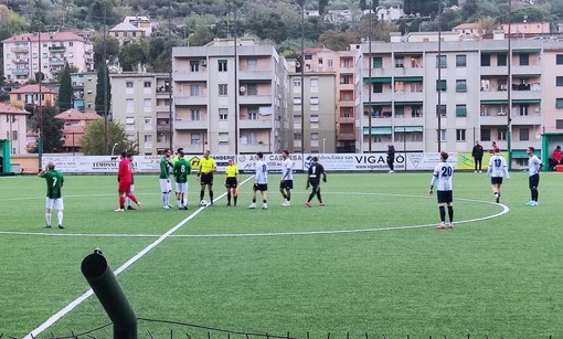 Calcio, Eccellenza. Il Pietra impone il primo pari interno all'Angelo Baiardo: 1-1 con Tona e Battaglia