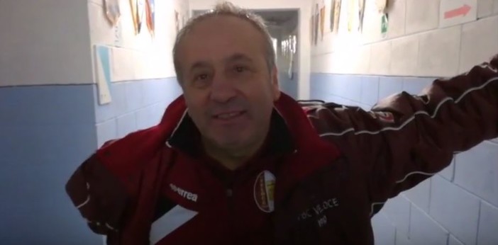 Calcio, Veloce. Gerundo esulta per il pareggio di Pietra Ligure: &quot;Risultato fondamentale per la nostra autostima&quot; (VIDEO)