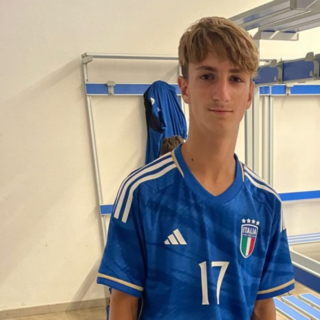 Calcio, Vado. La maglia Azzurra per Riccardo Cantini, l'attaccante è stato convocato in Under 15