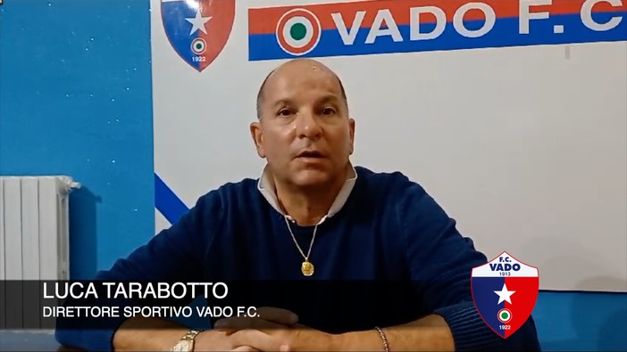 Calcio, Vado. Luca Tarabotto dopo il 2-1 sull'RG Ticino: &quot;Ora non parlo di mister Mancini. Rosa ottima, servono lavoro e convinzione&quot; (VIDEO)