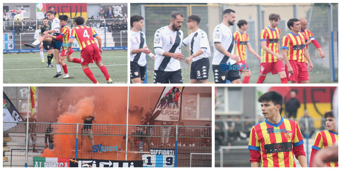 Calcio. L'Albenga torna a vincere col 2-0 al Finale Gli scatti dall'Annibale Riva (FOTOGALLERY)