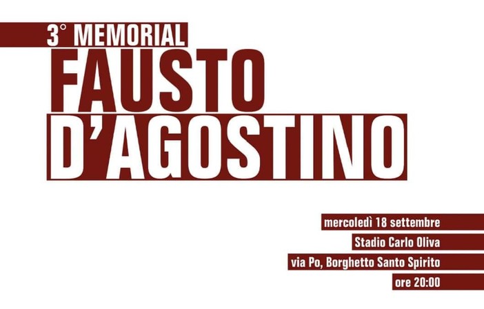 Calcio, Borghetto. C'è il maltempo, annullato il Memorial D'Agostino di Borghetto