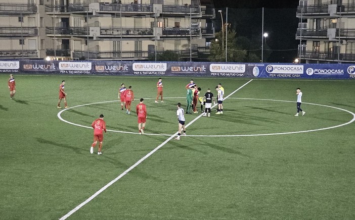 Calcio, Coppa Italia di Eccellenza: Per Pietra e Campomorone è festa del gol, l'andata va ai biancocelesti (4-3)