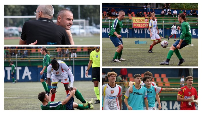 Calcio. I primi tre punti sono giallorossi, gli scatti di Legino - Millesimo (FOTOGALLERY)