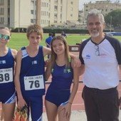 Centro Atletica Celle Ligure. A Sturla medaglia di argento per Luana Sabatelli, in pista anche Valerio Pagano e Arianna Pucci