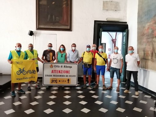 Albenga sempre più orientata verso una viabilità ciclabile: incontro tra il sindaco Tomatis e la delegazione FIAB