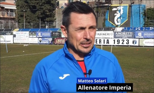 Calcio, Imperia. Ecco Matteo Solari: &quot;Il lavoro non mi spaventa, lotteremo fino alla fine per salire in Serie D&quot; (VIDEO)