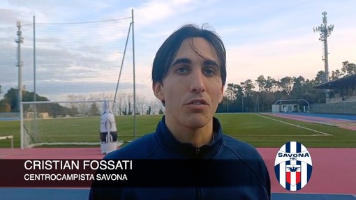 Calcio, Savona. Gol ed espulsione, l'incredibile esordio di Cristian Fossati: &quot;Indimenticabile il tifo biancoblu, felice di essere tornato&quot; (VIDEO)