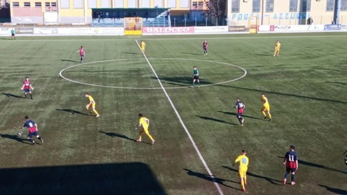 Calcio Serie D: notte fonda Fossano, il Gozzano passeggia al Pochissimo