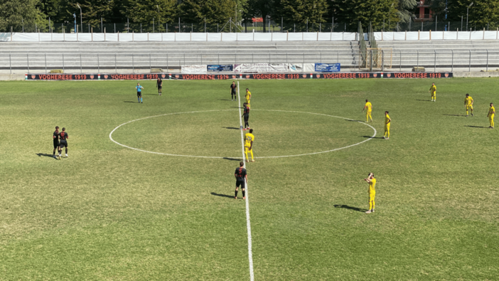 Calcio, Serie D. Il Ligorna non molla e battezza il proprio campionato con un pareggio a Voghera