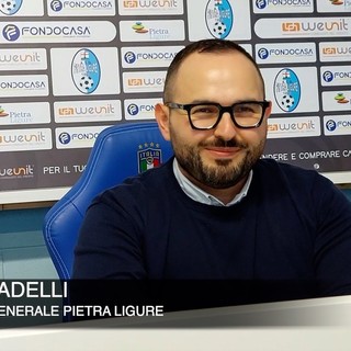 Calcio, Pietra Ligure. Sorriso aperto per il dg Filadelli: &quot;Partita da manifesto contro l'Arenzano, una prestazione che ci rasserena&quot; (VIDEO)