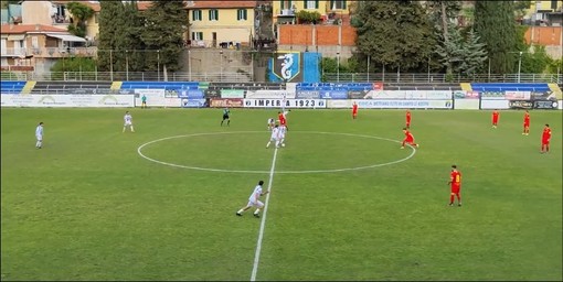 Calcio, Eccellenza. L'Imperia batte 3-1 il Taggia, la sintesi e i gol del match disputato al Ciccione (VIDEO)