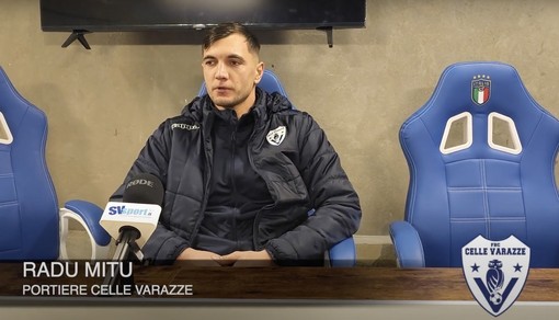 Calcio, Celle Varazze. Le dediche di Mitu dopo la vittoria sul Pietra: &quot;Questo club si merita delle belle soddisfazioni, mister Pisano sta lavorando tanto anche mentalmente&quot; (VIDEO)