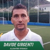 Calcio, Speranza. Nessuna sorpresa, torna Davide Girgenti ad allenare i rossoverdi