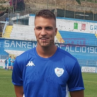 Alex Gagliardini con la maglia della Sanremese