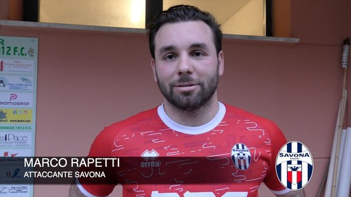 Calcio, Savona. La doppietta di Rapetti piega la Spotornese: &quot;Una bella soddisfazione dopo un inizio di stagione difficile&quot; (VIDEO)