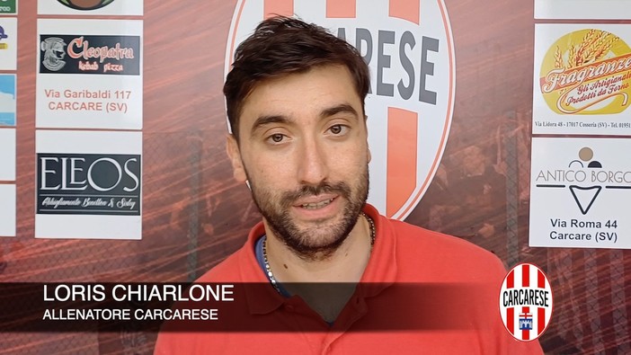 Calcio, Carcarese. Un pari dall'amaro in bocca per Chiarlone contro la San Francesco: &quot;Tante occasioni non sfruttate, per me sono due punti persi&quot; (VIDEO)