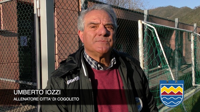 Calcio, Città di Cogoleto. Iozzi allarga le braccia: &quot;Ho trovato una squadra senza metodo. Saltarelli può dire quello che vuole, ma non parlo delle squadre avversarie&quot; (VIDEO)