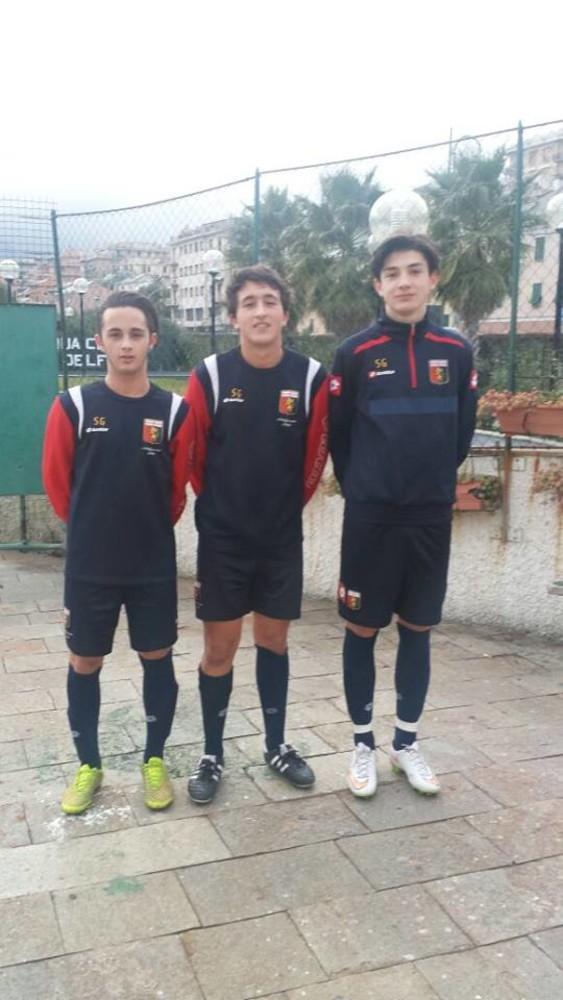 Calcio, Veloce: Colombino, Doci e Saporito in prova con il Genoa