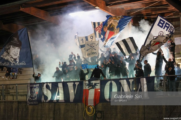 Calcio, Savona. Contro il Multedo il settore degli Ultras sarà deserto per la prima mezz'ora: &quot;Pioggia di Daspo e assurda repressione&quot;