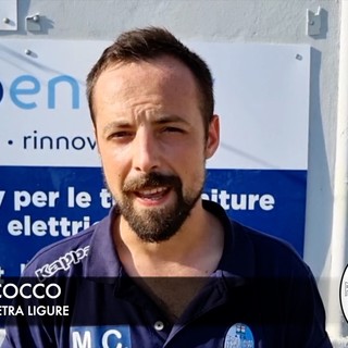 Calcio, Pietra Ligure. La sconfitta arriva al 90' per mister Cocco: &quot;Quando non puoi vincere bisogna evitare di perdere...&quot; (VIDEO)