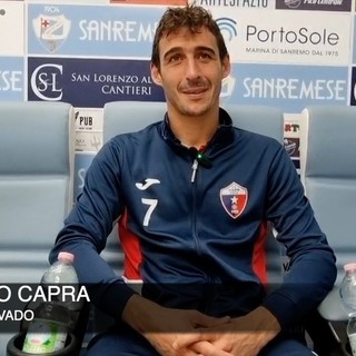 Vado. Capra si tiene stretto l' 1-1 di Sanremo: &quot;Gara equilibrata, importante muovere la classifica&quot;