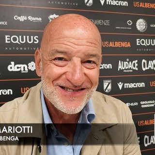 Calcio, Albenga. Esordio e tre punti per Mariotti: &quot;Ci siamo dati una bella risposta. La difesa a tre? Tutti gli integralisti fanno una brutta fine...&quot; (VIDEO)