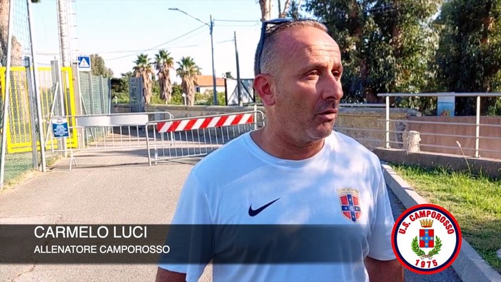 Calcio, Camporosso. La delusione di mister Luci dopo la sconfitta di Loano: &quot;Gara da pareggio, un rigore al 90' per essere assegnato dev'essere netto&quot; (VIDEO)