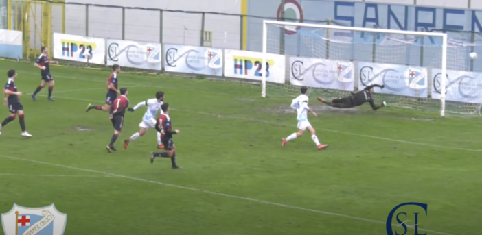 Calcio, Serie D. La Sanremese vince il big match sul Sestri Levante. La sintesi e il gol di Gagliardi (VIDEO)