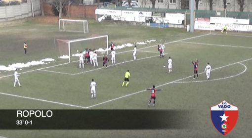 Calcio, Serie D. I gol di Pinerolo - Vado, ecco le reti di Ropolo e Costantino (VIDEO)