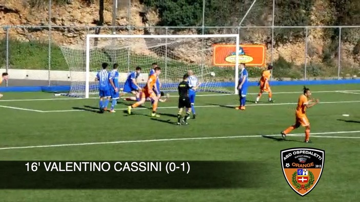 Calcio, Promozione. Il gol di Casssini vale oro per l'Ospedaletti, battuto il Ceriale (VIDEO)