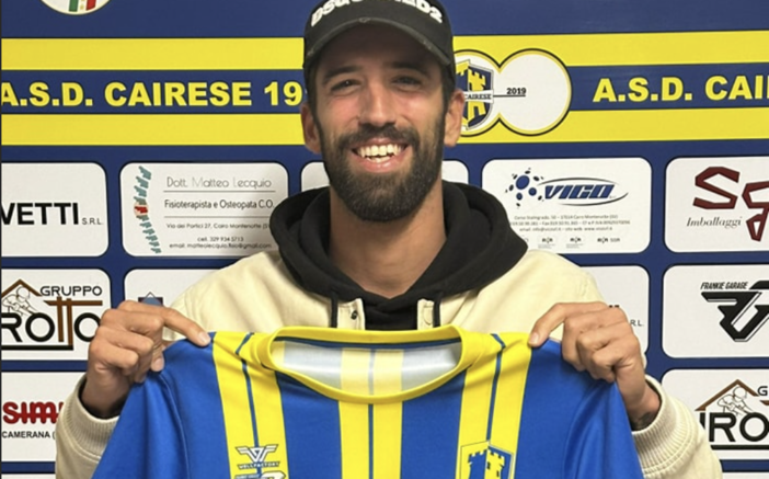 Calciomercato. C'è già ufficialità, ecco Andrea Anselmo con la maglia della Cairese