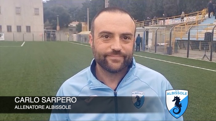 Calcio, Albissole. Sarpero felicissimo per la prestazione contro lo Speranza: “Grandissima partita di qualità, abbiamo difeso e attaccato bene, vittoria meritata”