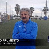 Calcio, Città di Savona. Frumento: &quot;Battuta una Priamar intensa, ora pronti a misurarci con il Multedo Levante&quot; (VIDEO)