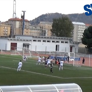 Calcio. I gol di Vado e Albenga da piazzato, le reti di Valagussa e Legal (VIDEO)