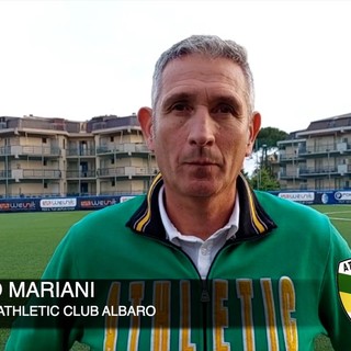 Calcio, Athletic Club Albaro. Un pizzico di esperienza in più avrebbe aiutato mister Mariani: &quot;Una sconfitta che ci rammarica quella contro il Pietra&quot; (VIDEO)