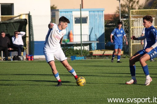 Calcio.La saetta di Delfino puntella il primato del Millesimo ad Andora. Gli scatti dal Marco Polo (FOTOGALLERy)