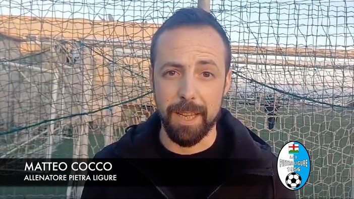 Calcio, Pietra Ligure. Cocco esalta il punto con l'Arenzano: &quot;Ragazzi super, servirebbero più partite come questa&quot; (VIDEO)