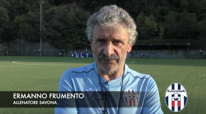 Calcio, Savona. Il silenzio imbarazzato di mister Frumento: &quot;Andiamo avanti solo per i tifosi...&quot; (VIDEO)