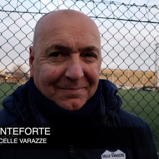 Calcio, Celle Varazze. La vittoria con la Sestrese sfuma al 96' per Monteforte: &quot;Gestione arbitrale deficitaria negli ultimi 20 minuti, senza palla abbiamo lavorato bene&quot; (VIDEO)